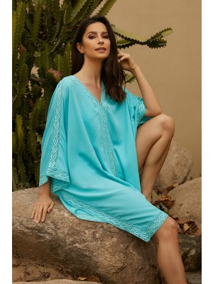 Bohemian Elbow Sleeve Tunic Cover Up