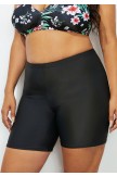 Black Swim Bike Short